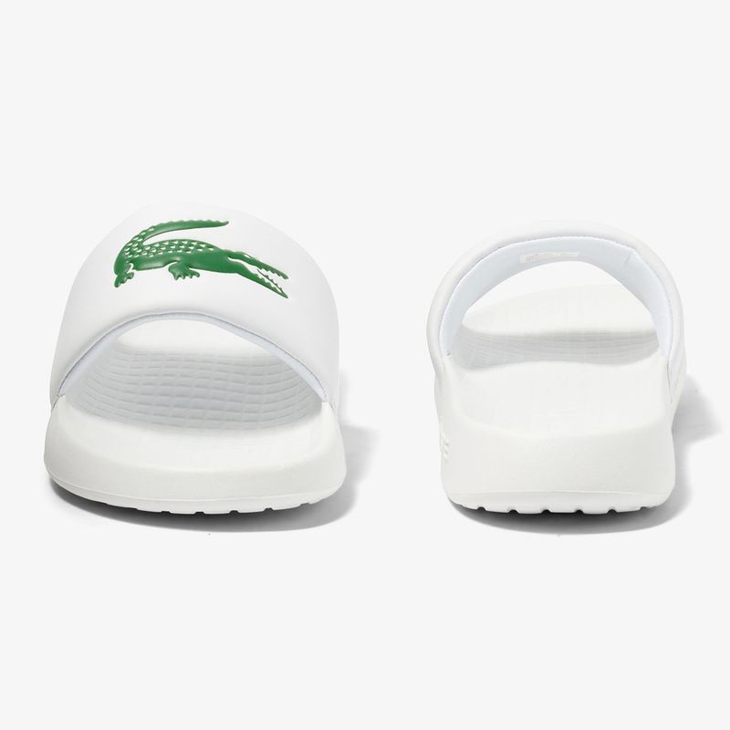 Lacoste men's slides 45CMA0002 white/green 8