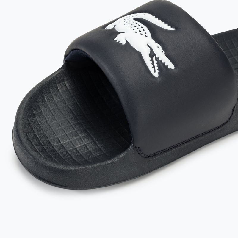 Lacoste men's slides 45CMA0002 navy/white 7