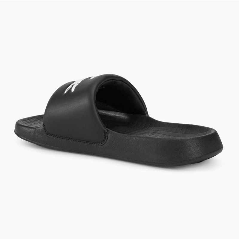 Lacoste men's slides 45CMA0002 black/white 3