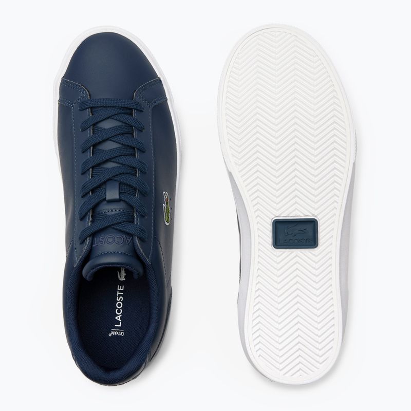 Men's Lacoste Lerond Pro navy/white shoes 4