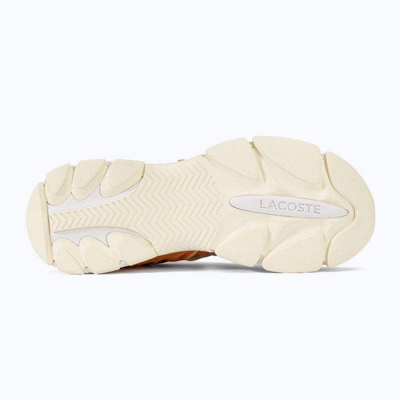 Lacoste men's shoes 47SMA0008 orange / navy 4