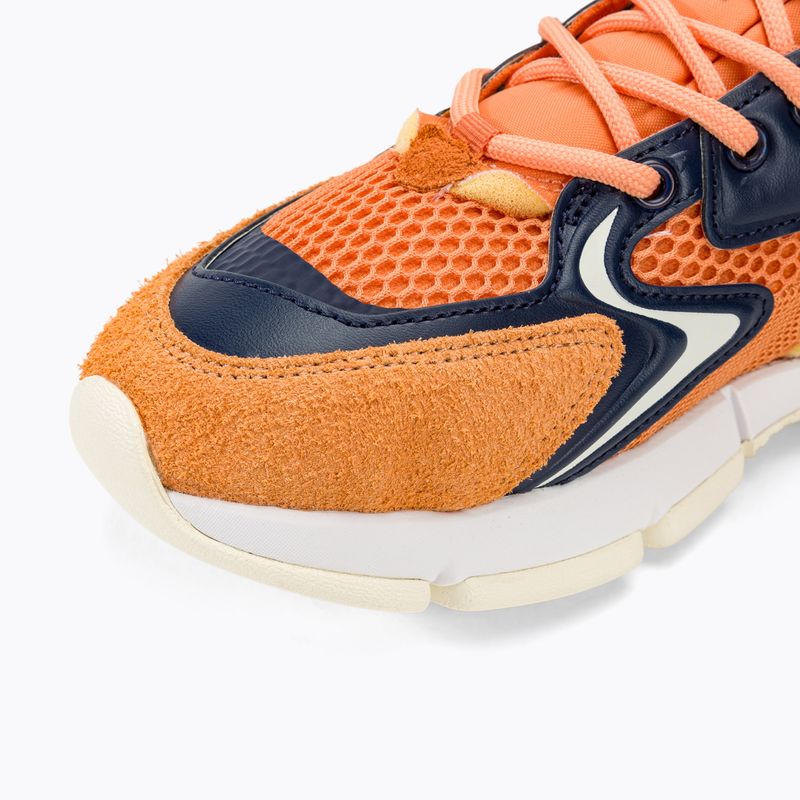 Lacoste men's shoes 47SMA0008 orange / navy 7