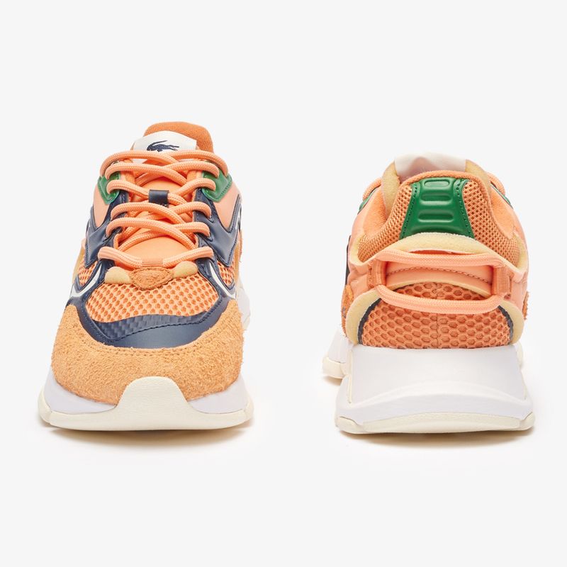 Lacoste men's shoes 47SMA0008 orange / navy 11