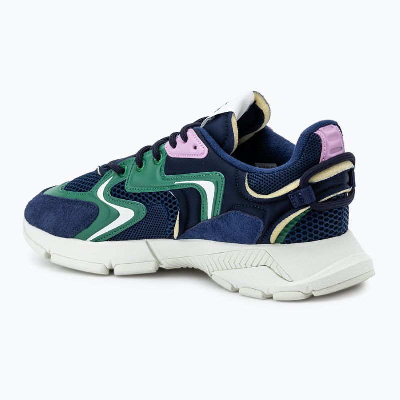 Lacoste men's shoes 47SMA0008 blue / green 3