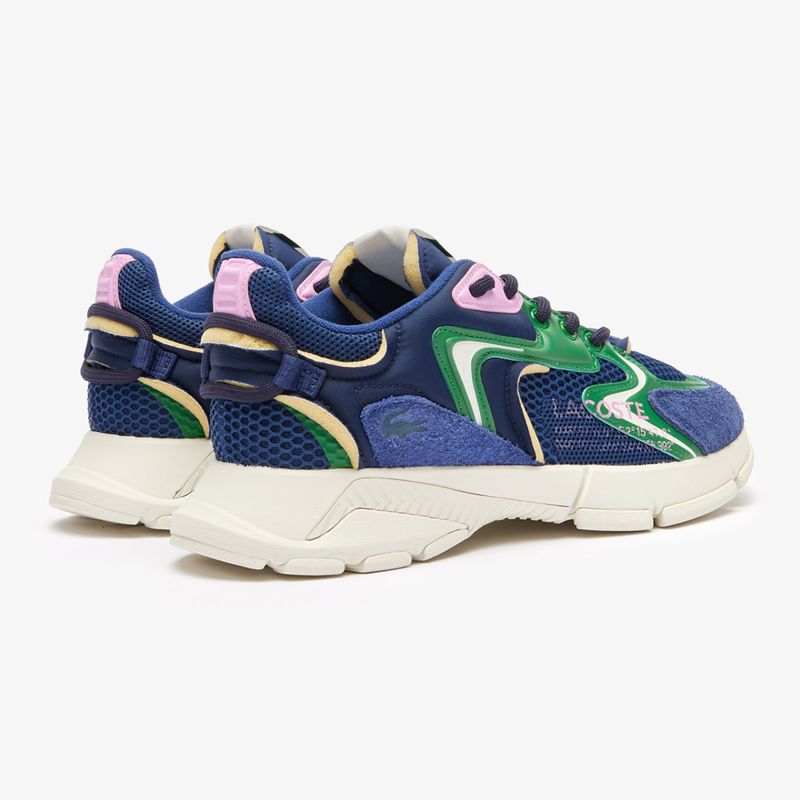 Lacoste men's shoes 47SMA0008 blue / green 10