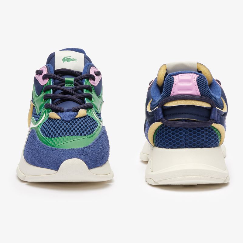 Lacoste men's shoes 47SMA0008 blue / green 11
