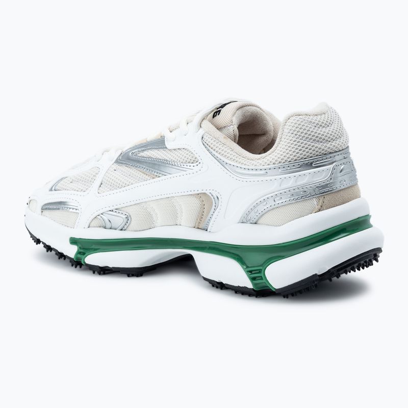 Lacoste men's shoes 47SMA0013 white / green 3