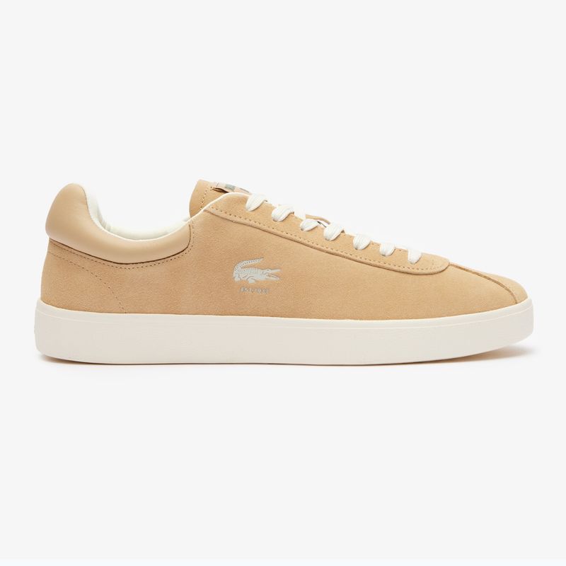 Lacoste men's shoes 47SMA0106 light brown / off white 9