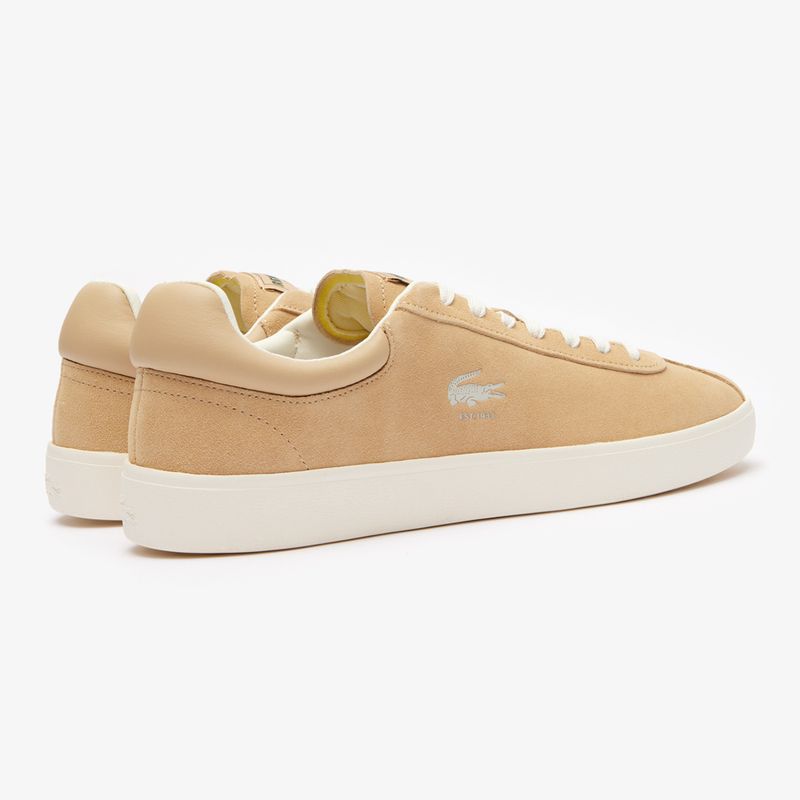 Lacoste men's shoes 47SMA0106 light brown / off white 10