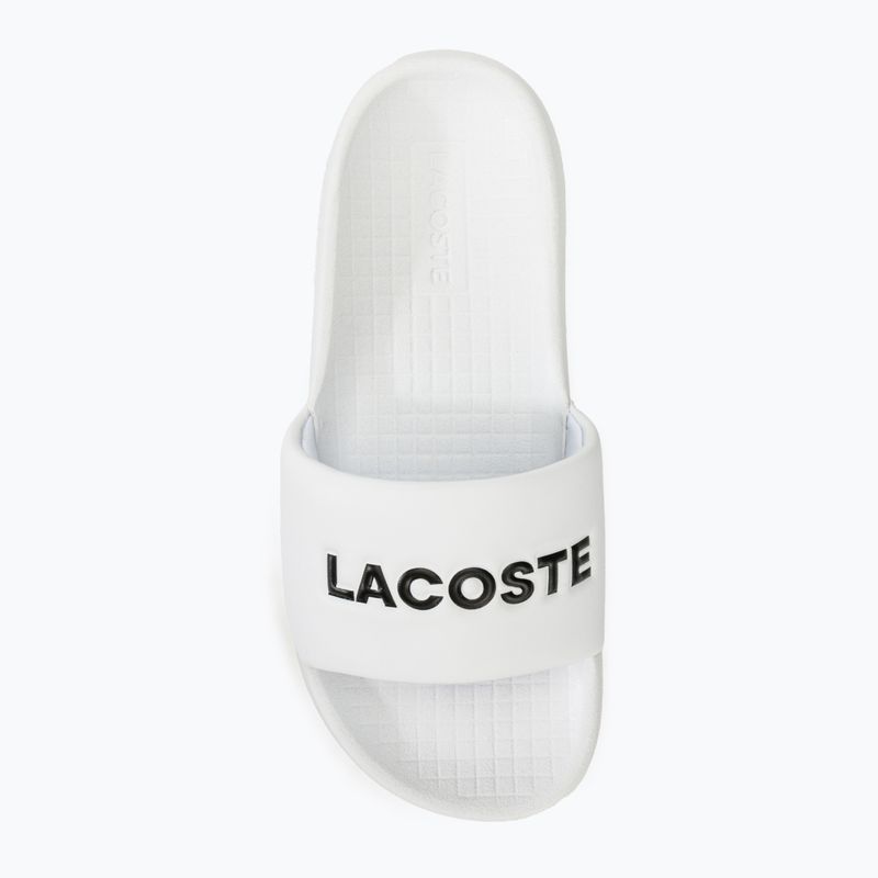 Lacoste women's slides 47CFA0032 white/black 5