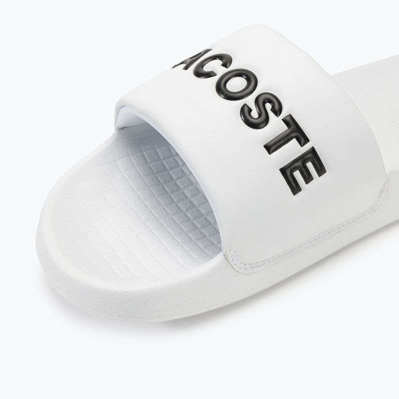 Lacoste men's slides 47CMA0025 white/black 7