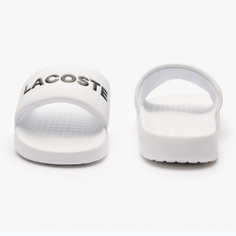 Lacoste men's slides 47CMA0025 white/black 8