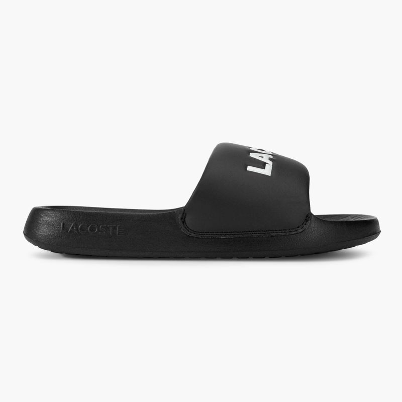 Lacoste men's slides 47CMA0025 black/white 2