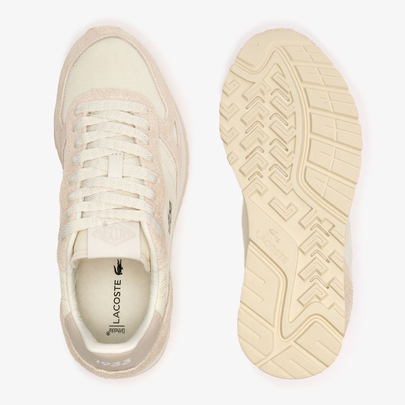 Lacoste Partner 70s women's shoes 47SFA0006 off white/off white 12