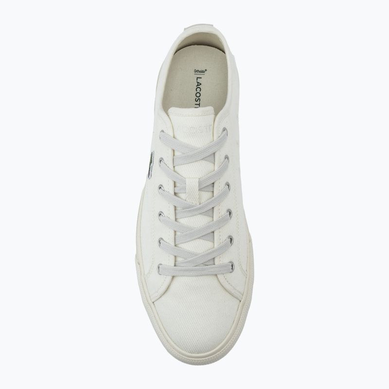 Lacoste men's shoes 47CMA0005 off white/off white 5