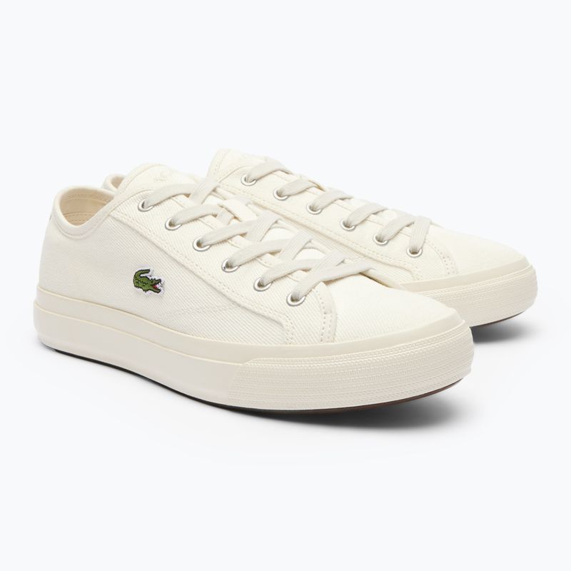 Lacoste men's shoes 47CMA0005 off white/off white 8
