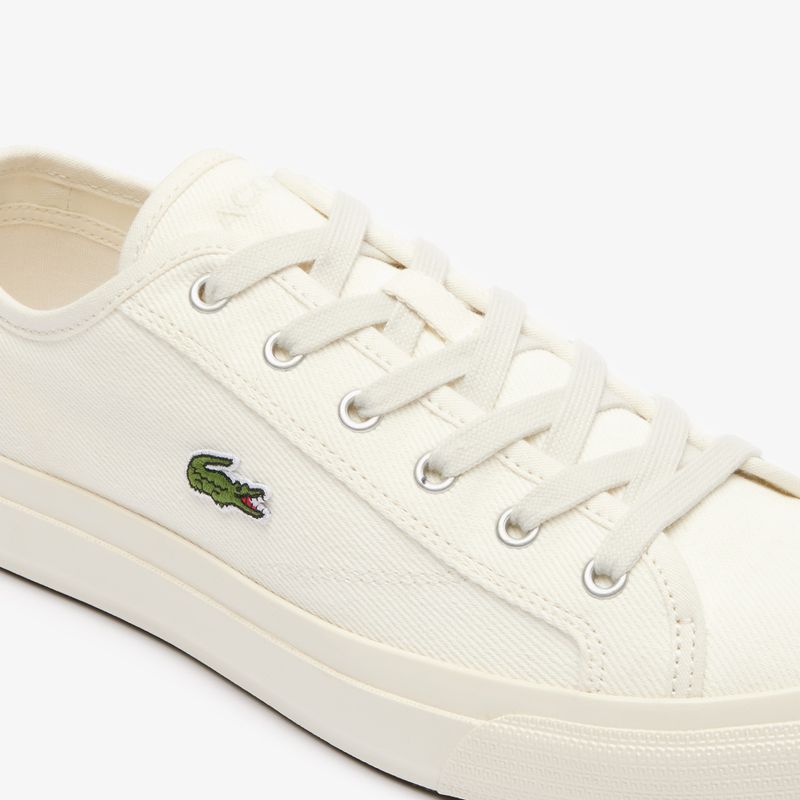 Lacoste men's shoes 47CMA0005 off white/off white 13