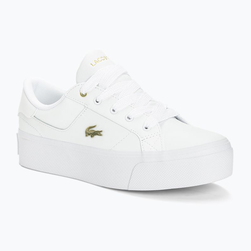 Lacoste women's shoes 47CFA0005 white/gold