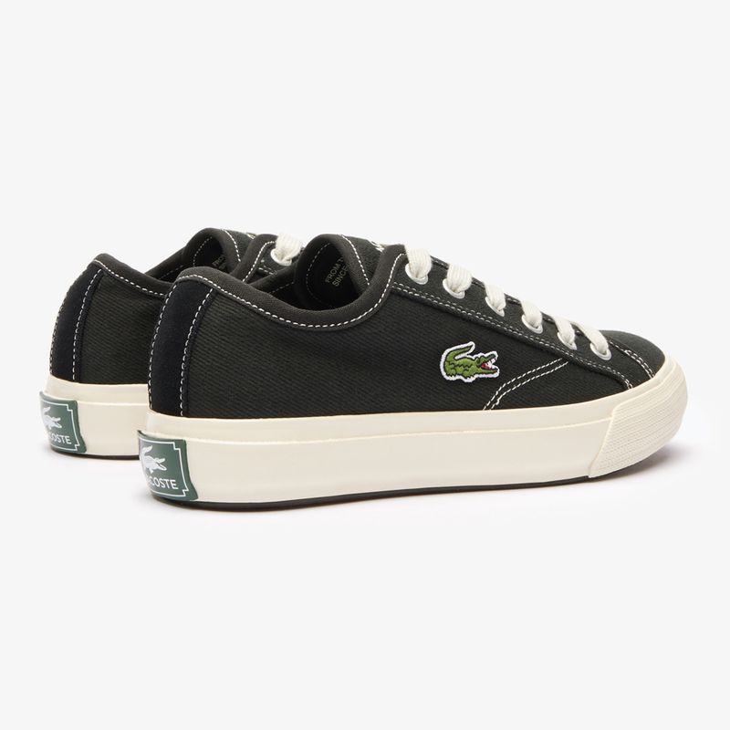 Lacoste women's shoes 47CFA0006 black / off white 11