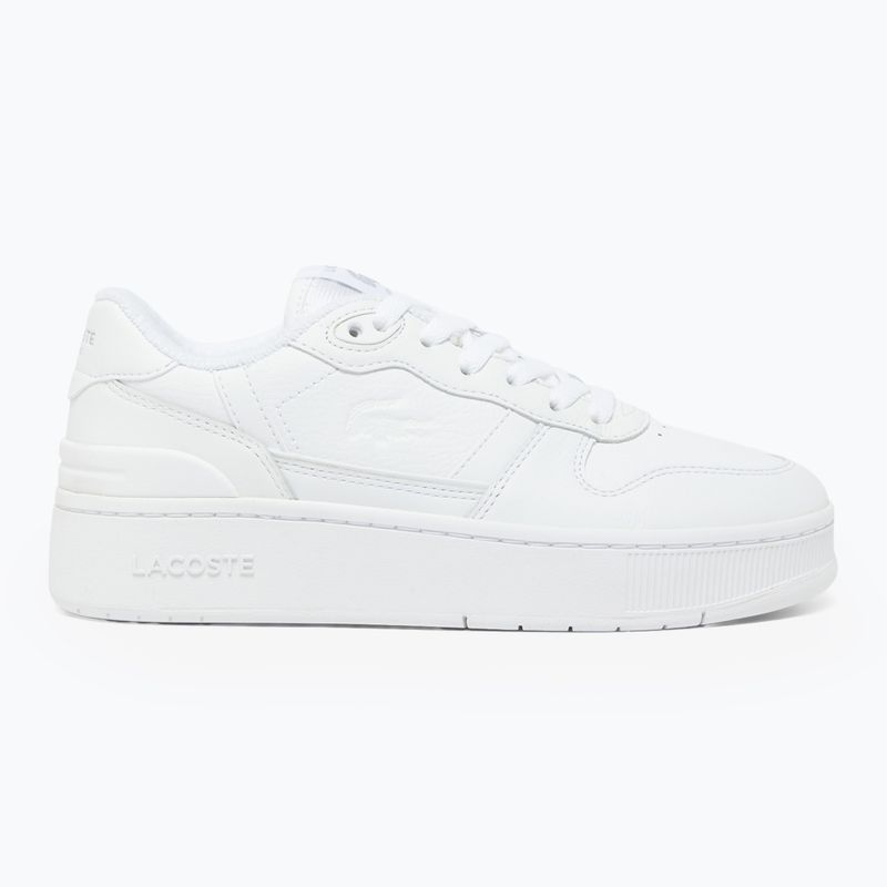 Lacoste women's shoes T-Clip Platform white