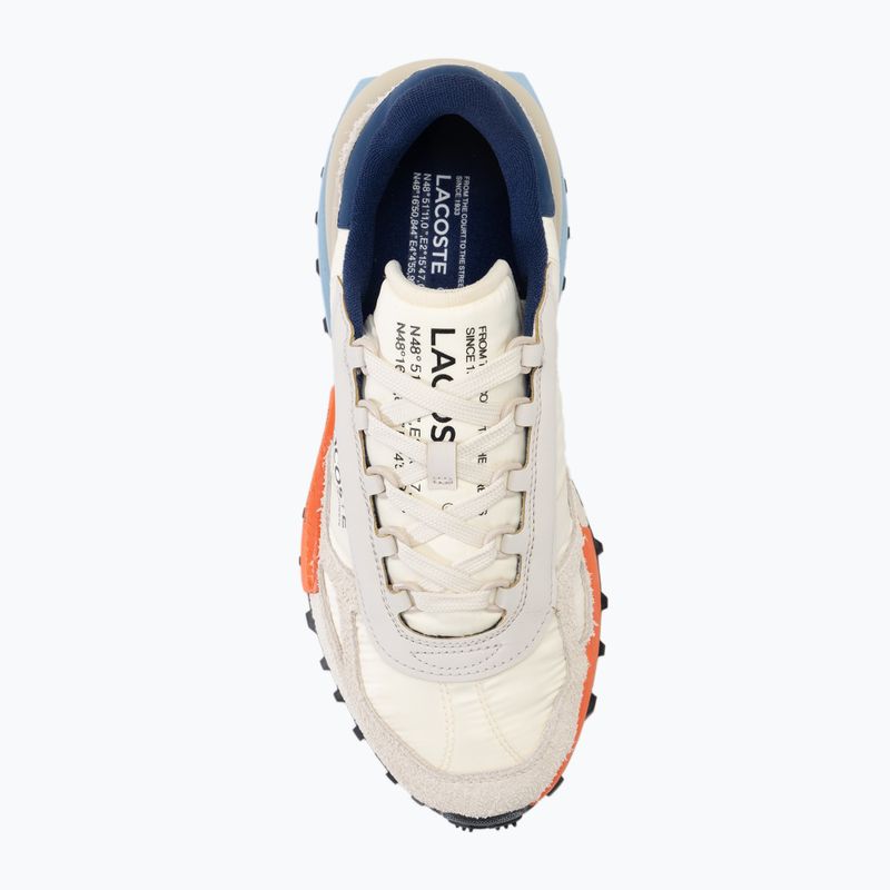 Men's Lacoste Elite Active off white/ navy shoes 5