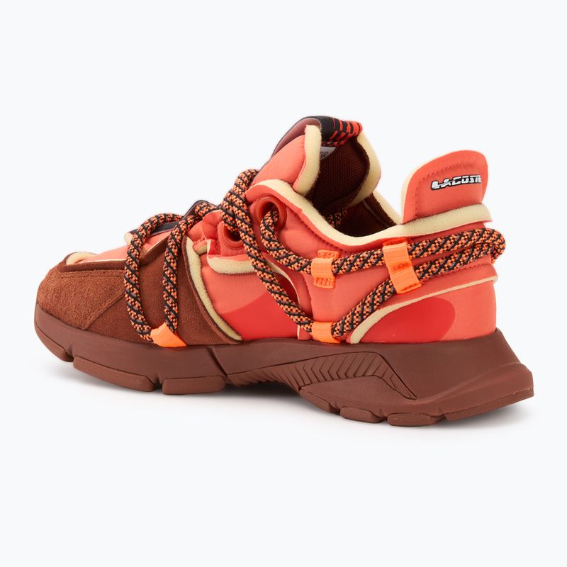Lacoste men's shoes L003 Active Runway orange/ brown 3