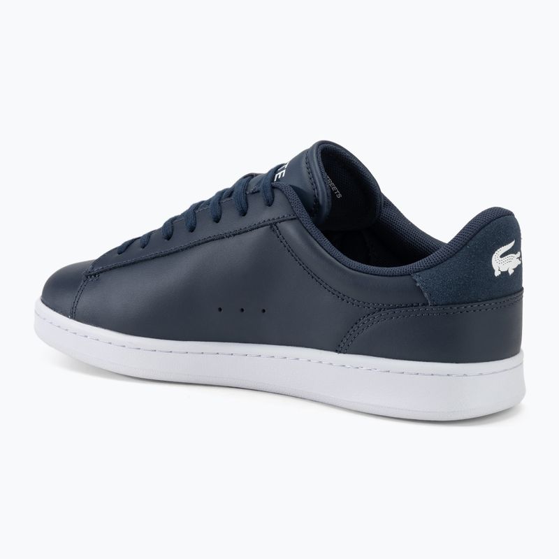 Lacoste Carnaby men's shoes navy/white 3