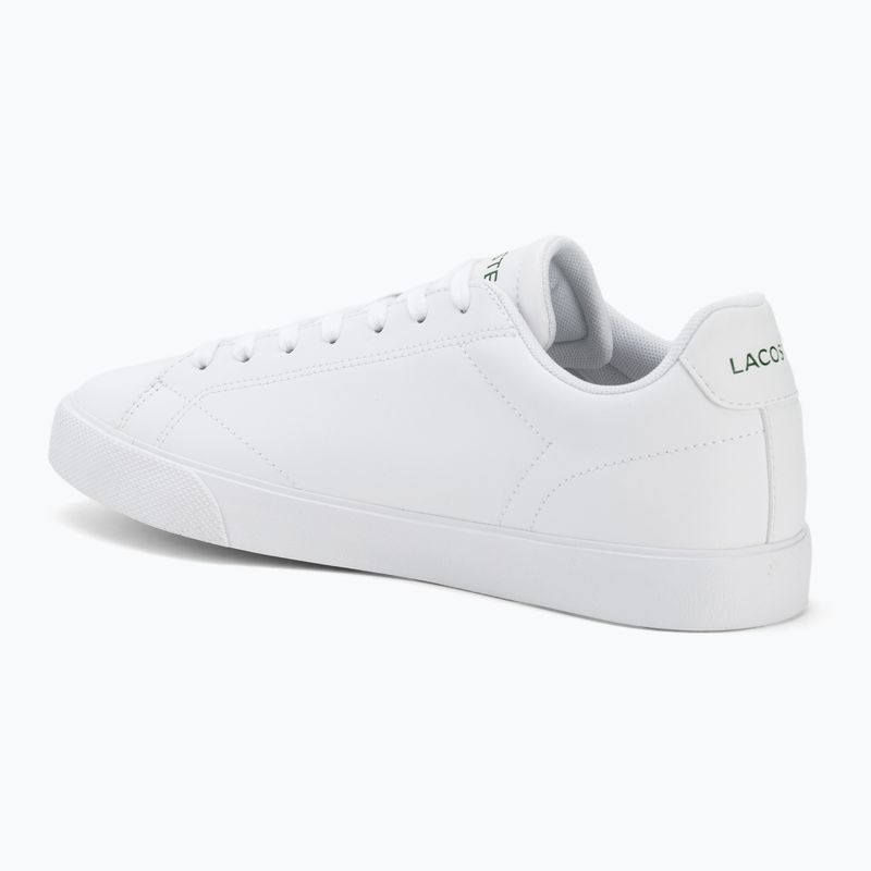 Men's shoes Lacoste Lerond Set white/white 3
