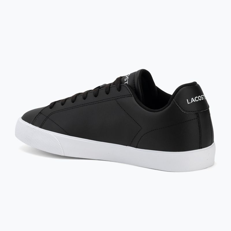 Men's shoes Lacoste Lerond Set black/white 3