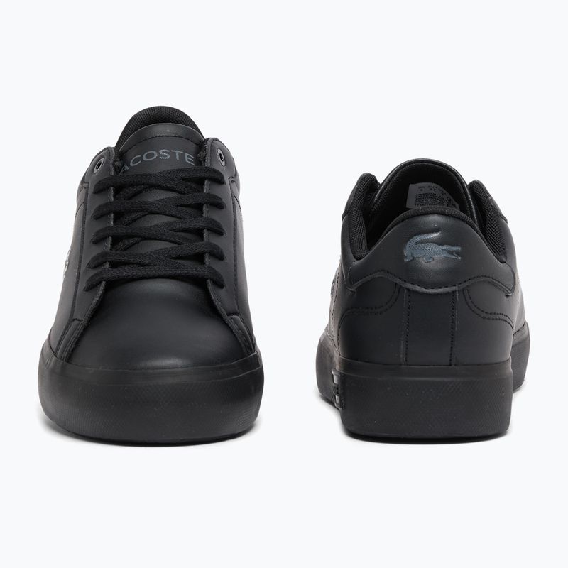 Children's shoes Lacoste Powercourt black/black 5