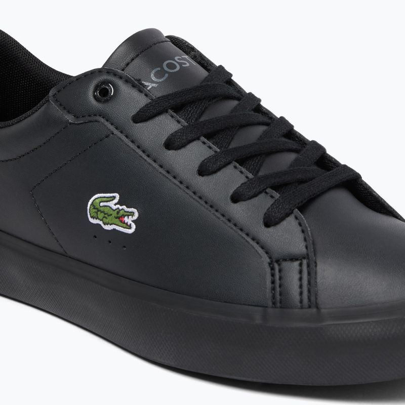 Children's shoes Lacoste Powercourt black/black 7