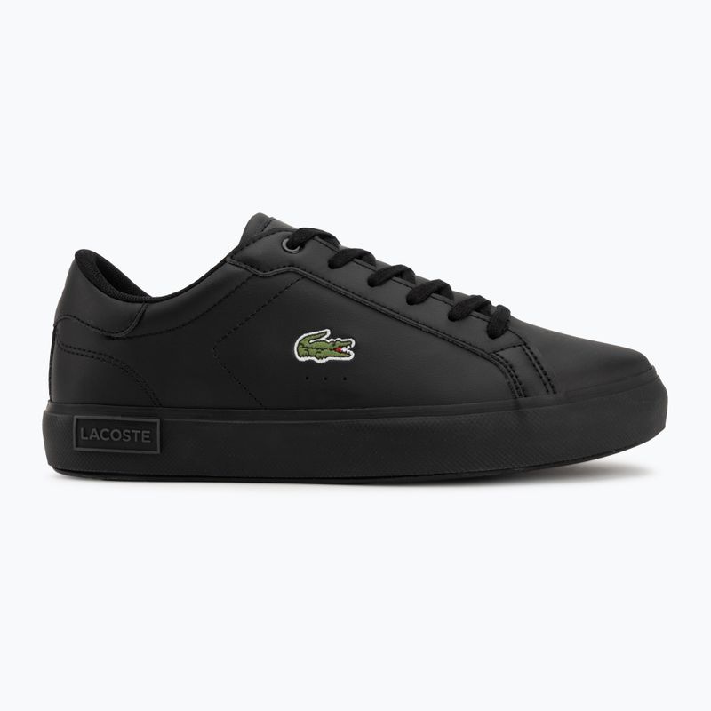 Children's shoes Lacoste Powercourt black/black 2