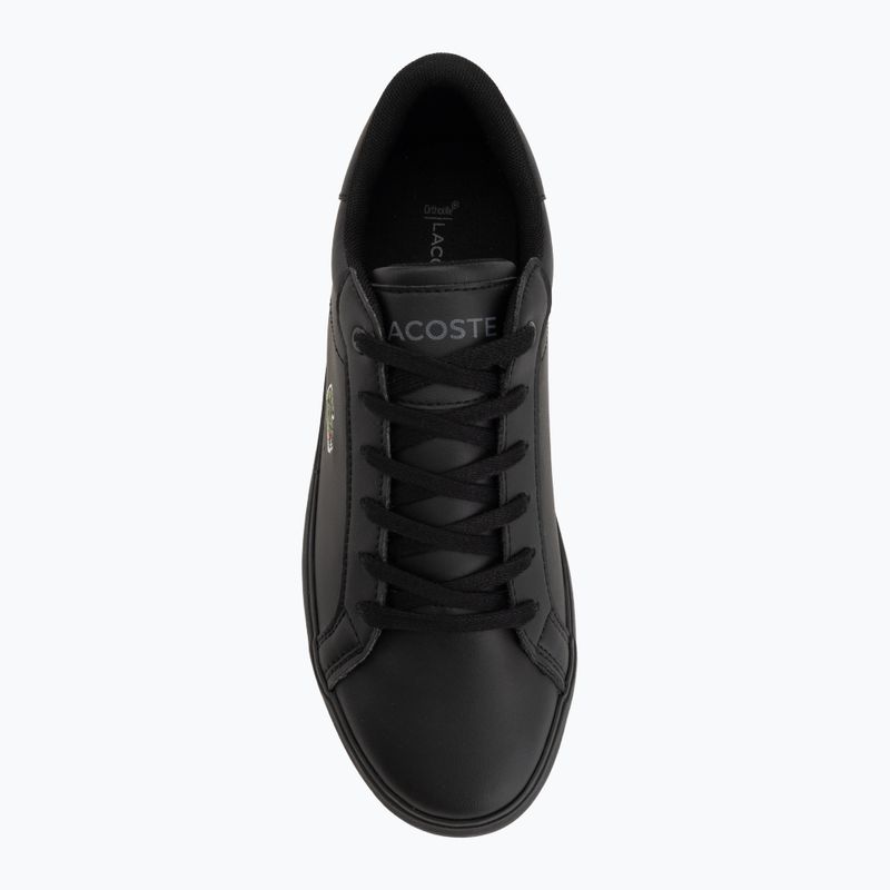Children's shoes Lacoste Powercourt black/black 5