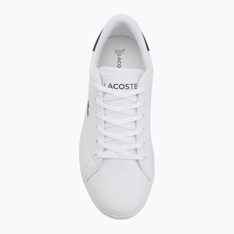 Children's shoes Lacoste Powercourt white/black 5