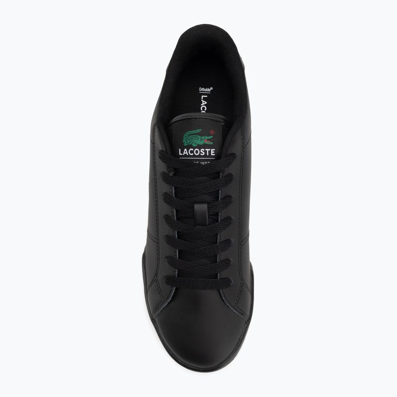 Men's shoes Lacoste Carnaby Cup black/black 5