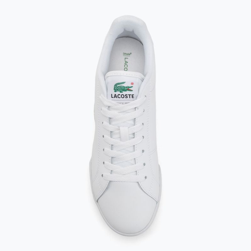 Men's shoes Lacoste Carnaby Cup white/white 5