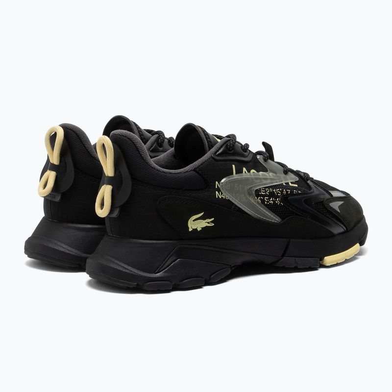 Men's shoes Lacoste 49SMA0011 black/light yellow 2