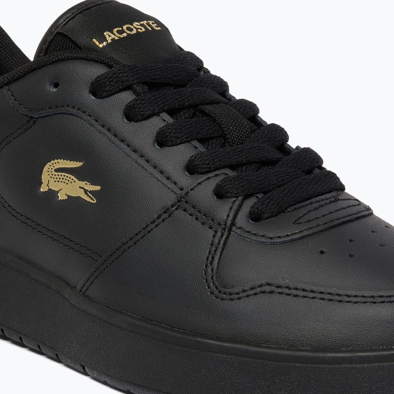 Women's shoes Lacoste Court Ace Leather black/gold 6