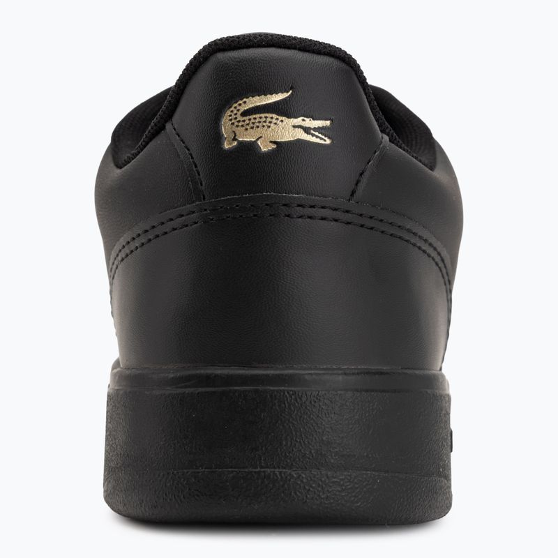 Women's shoes Lacoste Court Ace Leather black/gold 6