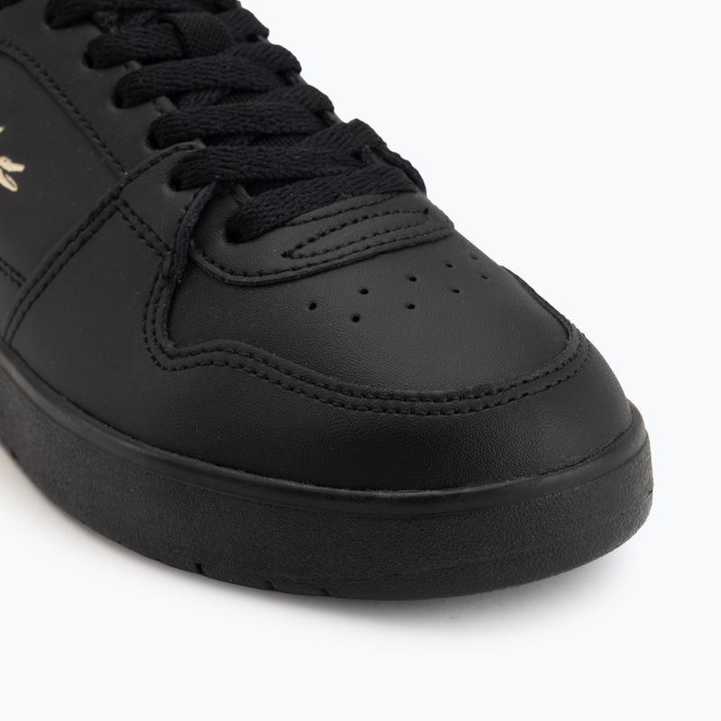 Women's shoes Lacoste Court Ace Leather black/gold 7