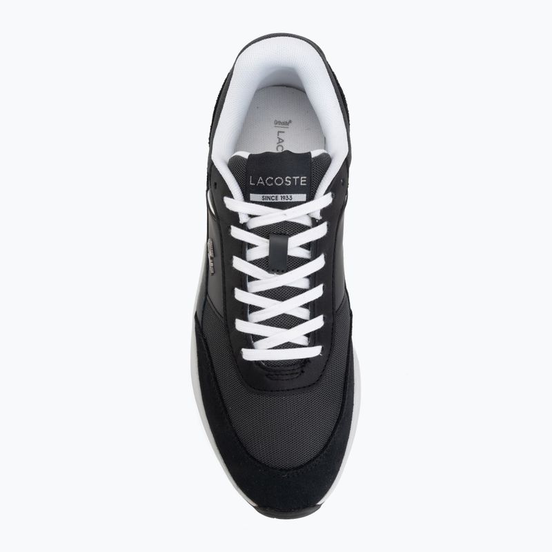 Men's shoes Lacoste Run Set Cgr Bar dark grey/black 5