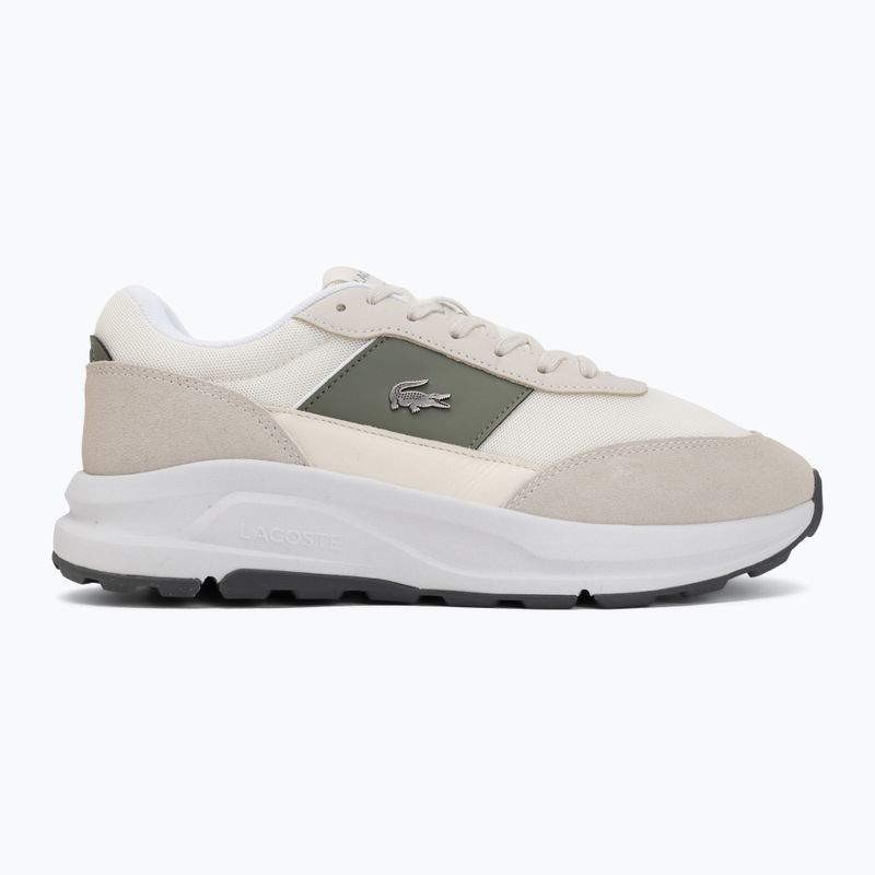 Men's shoes Lacoste Run Set Cgr Bar off white/khaki 2