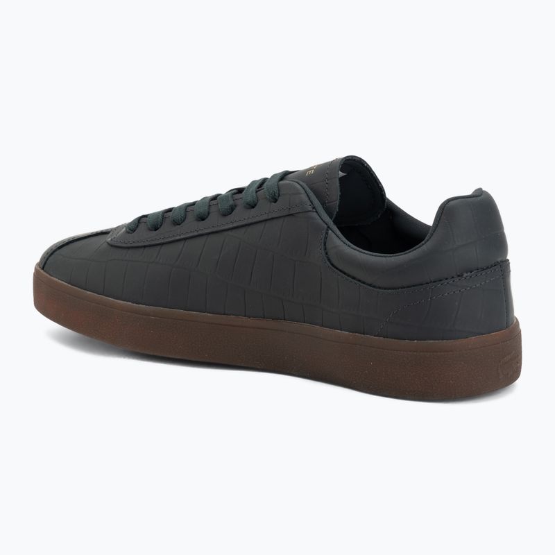 Men's shoes Lacoste Baseshot dark green/gum 3