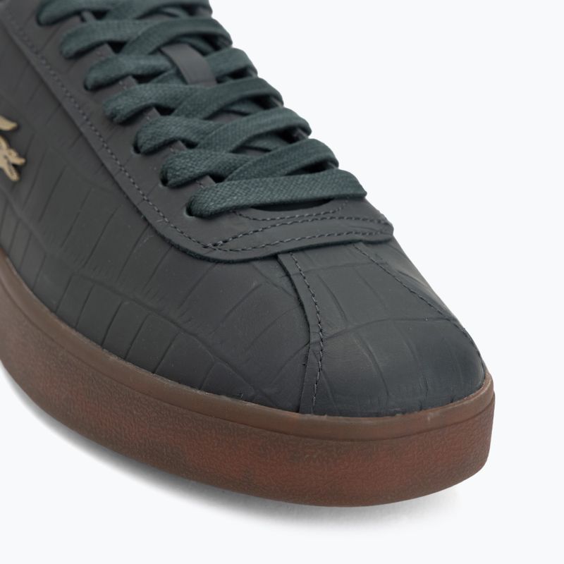 Men's shoes Lacoste Baseshot dark green/gum 7