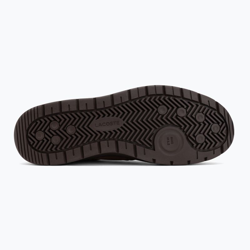 Men's shoes Lacoste Umpire dark brown/dark brown 4