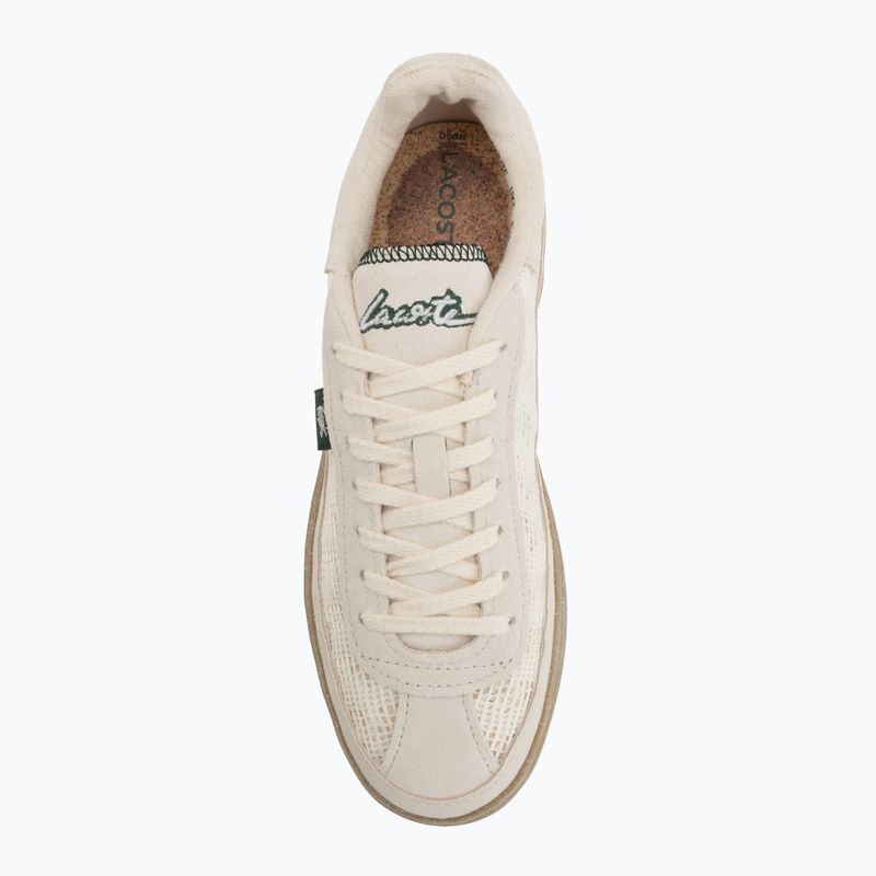 Women's shoes Lacoste Baseshot Lite off white/light tan 5