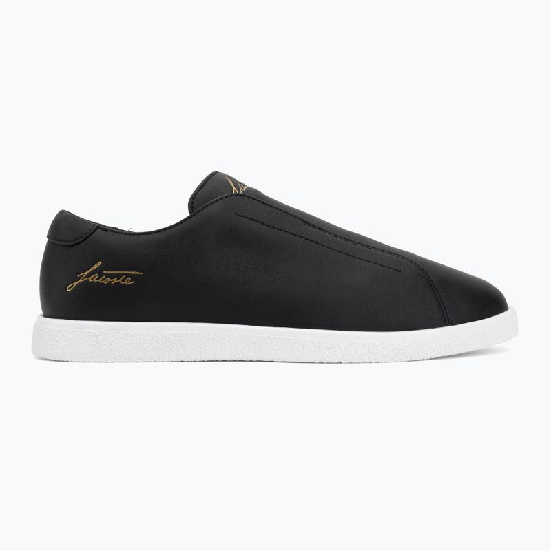 Men's shoes Lacoste Linecourt Slip-On black/white 2