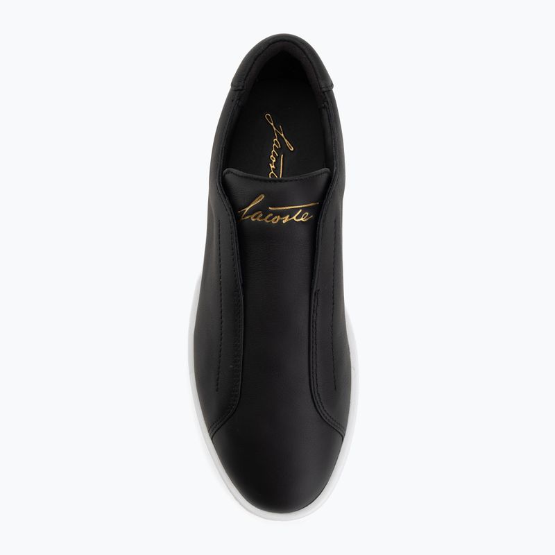 Men's shoes Lacoste Linecourt Slip-On black/white 5
