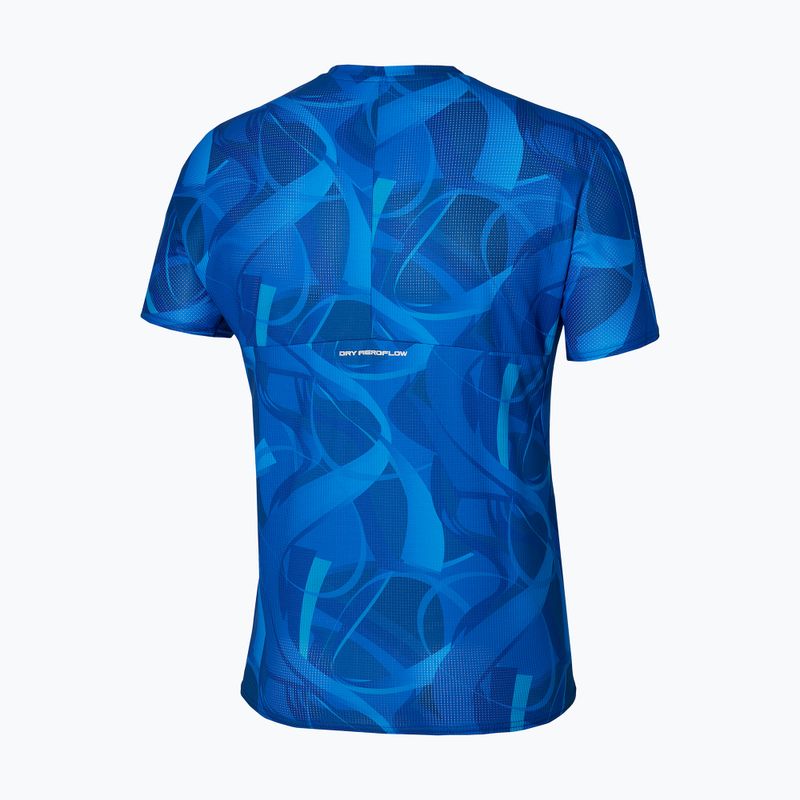 Men's Mizuno Paris Dryaeroflow Tee multi blue 2