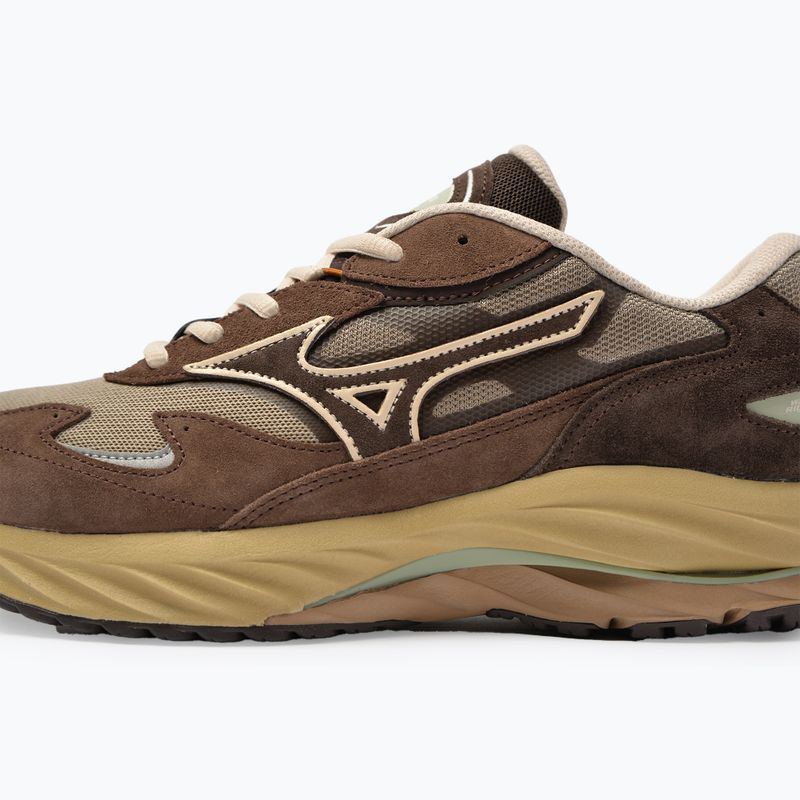 Mizuno Wave Rider Βeta vintage khaki/summer sand/chicory coffee shoe 11